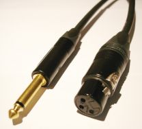 CABLE PRO XLR/JACK 6.35 1M