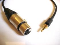 CABLE PRO XLR/JACK 3.5 1M