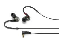 Écouteur intra-auriculaire unilatéral avec tube acoustique transparent, prise  jack de 2,5 mm et clip